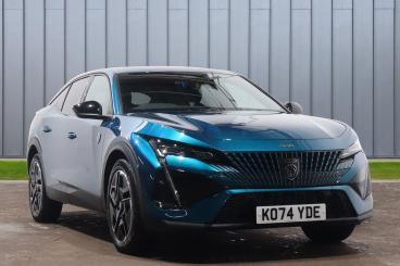 SPOTICAR Peugeot 408 1.2 Hybrid Gt Fastback E-dsc6 Euro 6 (s/s) 5dr Used Car - Saloon Hybrid Blue - Weston-super-mare - 1200565319_1