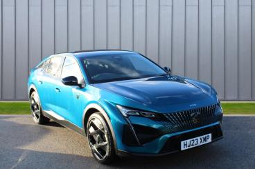 SPOTICAR Peugeot 408 1.6 12.4kwh First Edition Fastback E-eat Euro 6 (s Used Car - Saloon Plug-in Hybrid Blue - Yeovil - 1200572285_1