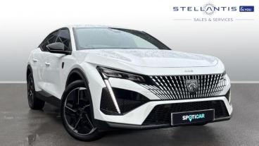 SPOTICAR Peugeot 408 1.2 Puretech Gt Fastback Eat Euro 6 (s/s) 5dr Used Car - Saloon Petrol White - Salford - 1200573383_1