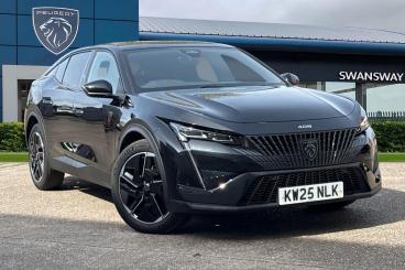 SPOTICAR Peugeot 408 1.2 Gt Fastback E-dsc6 Euro 6 (s/s) 5dr Used Car - Saloon Hybrid Black - Chester - 1200588745_1