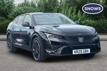 SPOTICAR Peugeot 408 1.2 Gt Fastback E-dsc6 Euro 6 (s/s) 5dr Used Car - Saloon Hybrid Black - Basingstoke - 1200604567_1