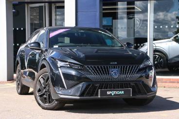 SPOTICAR Peugeot 408 1.2 Gt Fastback E-dsc6 Euro 6 (s/s) 5dr Used Car - Saloon Hybrid Black - Bulkington - 1200607219_1
