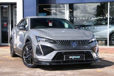 SPOTICAR Peugeot 408 1.6 12.4kwh Gt Fastback E-eat Euro 6 (s/s) 5dr Used Car - Saloon Plug-in Hybrid Grey - Bulkington - 1200607994_1