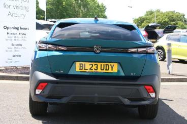 SPOTICAR Peugeot 408 1.2 Puretech Gt Fastback Eat Euro 6 (s/s) 5dr Used Car - Saloon Petrol Blue - Walsall - 1200614248_3