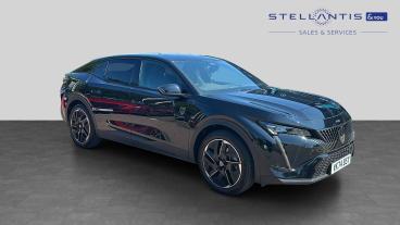 SPOTICAR Peugeot 408 1.6 12.4kwh Gt Fastback E-eat Euro 6 (s/s) 5dr Used Car - Saloon Plug-in Hybrid Black - Leicester - 1200616015_1