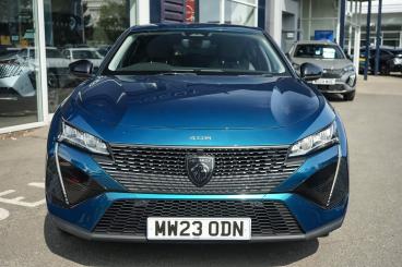 SPOTICAR Peugeot 408 1.2 Puretech Allure Premium Fastback Eat Euro 6 (s Used Car - Saloon Petrol Blue - Leamington - 1200618864_3