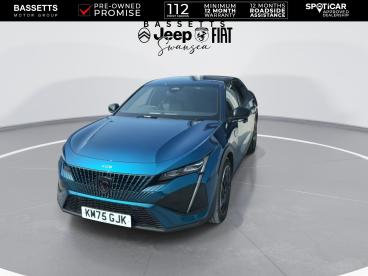 SPOTICAR Peugeot 408 1.2 Gt Fastback E-dsc6 Euro 6 (s/s) 5dr Used Car - Saloon Hybrid Blue - Swansea - 1200622859_3