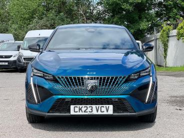 SPOTICAR Peugeot 408 1.2 Puretech Gt Fastback Eat Euro 6 (s/s) 5dr Used Car - Saloon Petrol Blue - Pontypridd - 1200623206_2