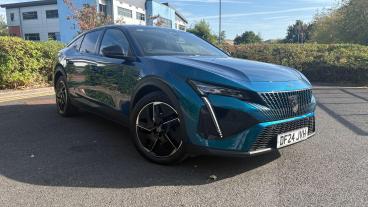 SPOTICAR Peugeot 408 1.2 Puretech Gt Fastback Eat Euro 6 (s/s) 5dr Used Car - Saloon Petrol Blue - Crewe - 1200624056_1