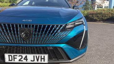 SPOTICAR Peugeot 408 1.2 Puretech Gt Fastback Eat Euro 6 (s/s) 5dr Used Car - Saloon Petrol Blue - Crewe - 1200624056_2
