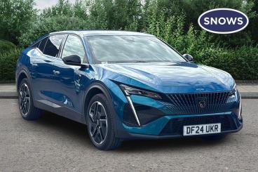 SPOTICAR Peugeot 408 1.2 Puretech Gt Fastback Eat Euro 6 (s/s) 5dr Used Car - Saloon Petrol Blue - Southampton - 1200634537_1