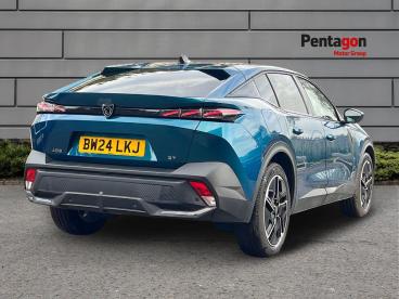 SPOTICAR Peugeot 408 1.2 Puretech Gt Fastback Eat Euro 6 (s/s) 5dr Used Car - Saloon Petrol Blue - Scunthorpe - 1200642402_4