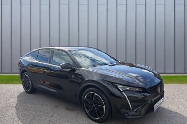SPOTICAR Peugeot 408 1.2 Gt Fastback E-dsc6 Euro 6 (s/s) 5dr Used Car - Saloon Hybrid Black - Dorchester - 1200644046_1