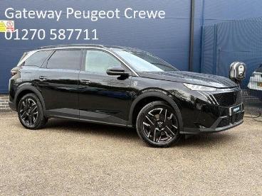 SPOTICAR Peugeot 5008 1.2 Hybrid Gt E-dsc6 Euro 6 (s/s) 5dr Used Car - Mpv Hybrid Black - Crewe - 1200554668_1