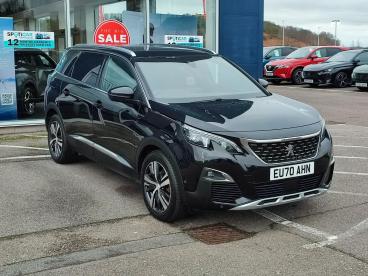 SPOTICAR Peugeot 5008 1.6 Puretech Gt Line Eat Euro 6 (s/s) 5dr Used Car - Mpv Petrol Black - Moray - 1200577403_1