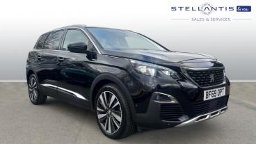 SPOTICAR Peugeot 5008 1.2 Puretech Gt Line Premium Euro 6 (s/s) 5dr Used Car - Mpv Petrol Black - Leicester - 1200583178_1