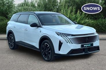 SPOTICAR Peugeot 5008 1.2 Hybrid Gt E-dsc6 Euro 6 (s/s) 5dr Used Car - Mpv Hybrid White - Newbury - 1200583879_1