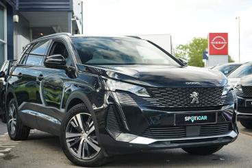 SPOTICAR Peugeot 5008 1.2 Puretech Allure Premium + Eat Euro 6 (s/s) 5dr Used Car - Mpv Petrol Black - Leamington - 1200599071_1