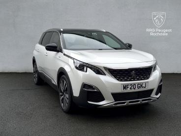 SPOTICAR Peugeot 5008 1.6 Puretech Gt Line Premium Eat Euro 6 (s/s) 5dr Used Car - Mpv Petrol White - Rochdale - 1200602919_1