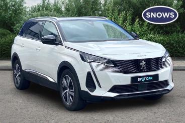 SPOTICAR Peugeot 5008 1.5 Bluehdi Active Premium + Eat Euro 6 (s/s) 5dr Used Car - Mpv Diesel White - Romsey - 1200606532_1