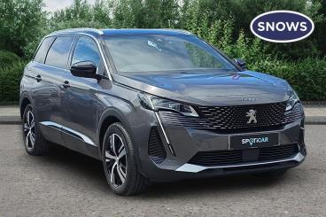 SPOTICAR Peugeot 5008 1.5 Bluehdi Gt Eat Euro 6 (s/s) 5dr Used Car - Mpv Diesel Grey - Basingstoke - 1200609039_1