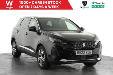 SPOTICAR Peugeot 5008 1.2 Puretech Allure Premium + Eat Euro 6 (s/s) 5dr Used Car - Mpv Petrol Black - Epsom - 1200612754_1