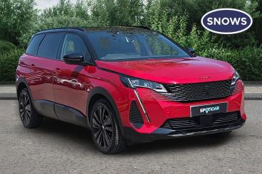 SPOTICAR Peugeot 5008 1.2 Puretech Gt Euro 6 (s/s) 5dr Used Car - Mpv Petrol Red - Basingstoke - 1200617405_1