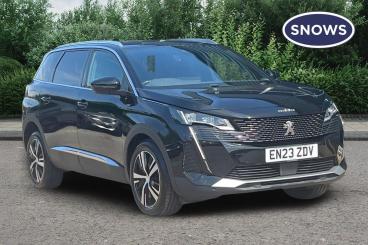 SPOTICAR Peugeot 5008 1.5 Bluehdi Gt Eat Euro 6 (s/s) 5dr Used Car - Mpv Diesel Black - Chichester - 1200621289_1