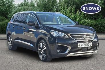 SPOTICAR Peugeot 5008 1.5 Bluehdi Allure Euro 6 (s/s) 5dr Used Car - Mpv Diesel Black - Romsey - 1200630846_1