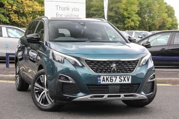 SPOTICAR Peugeot 5008 1.6 Bluehdi Gt Line Eat Euro 6 (s/s) 5dr Used Car - Mpv Diesel Green - Walsall - 1200641290_1