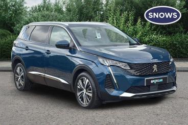 SPOTICAR Peugeot 5008 1.2 Puretech Allure Premium Eat Euro 6 (s/s) 5dr Used Car - Mpv Petrol Blue - Basingstoke - 1200644064_1