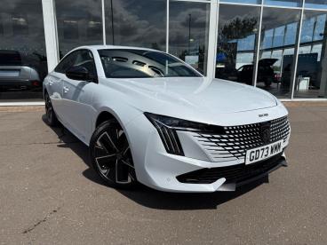 SPOTICAR Peugeot 508 1.2 Puretech Gt Fastback Eat Euro 6 (s/s) 5dr Used Car - Saloon Petrol White - Boston - 1200516228_1