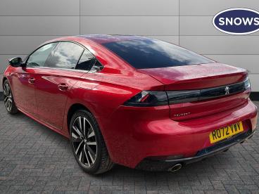 SPOTICAR Peugeot 508 1.6 11.8kwh Gt Premium Fastback E-eat Euro 6 (s/s) Used Car - Saloon Plug-in Hybrid Red - Basingstoke - 1200542850_3