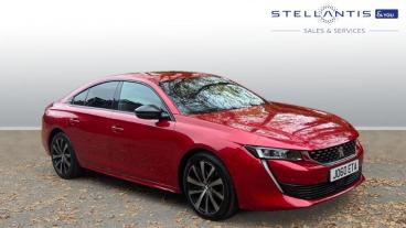 SPOTICAR Peugeot 508 2.0 Bluehdi Gt Line Fastback Eat Euro 6 (s/s) 5dr Used Car - Saloon Diesel Red - Stockport - 1200551500_1
