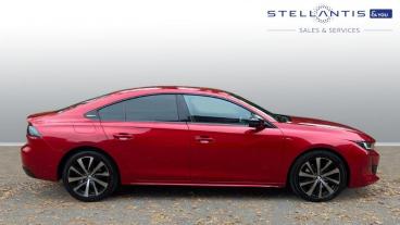 SPOTICAR Peugeot 508 2.0 Bluehdi Gt Line Fastback Eat Euro 6 (s/s) 5dr Used Car - Saloon Diesel Red - Stockport - 1200551500_2