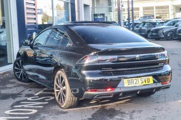 SPOTICAR Peugeot 508 1.5 Bluehdi Gt Line Fastback Eat Euro 6 (s/s) 5dr Used Car - Saloon Diesel Black - Leamington - 1200557873_2