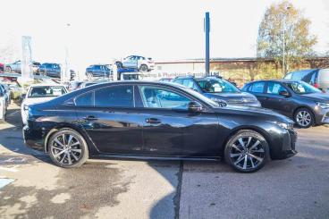 SPOTICAR Peugeot 508 1.5 Bluehdi Gt Line Fastback Eat Euro 6 (s/s) 5dr Used Car - Saloon Diesel Black - Leamington - 1200557873_5