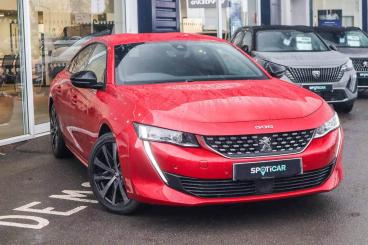 SPOTICAR Peugeot 508 1.6 Puretech Gt Line Fastback Eat Euro 6 (s/s) 5dr Used Car - Saloon Petrol Red - Leamington - 1200561323_1