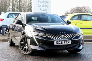 SPOTICAR Peugeot 508 1.2 Puretech Gt Line Fastback Eat Euro 6 (s/s) 5dr Used Car - Saloon Petrol Black - Walsall - 1200584784_1