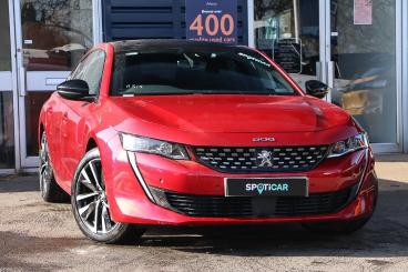 SPOTICAR Peugeot 508 1.6 12.4kwh Gt Fastback E-eat Euro 6 (s/s) 5dr Used Car - Saloon Plug-in Hybrid Red - Lichfield - 1200588008_1