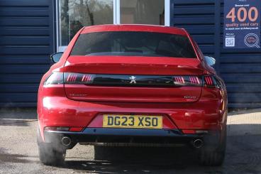 SPOTICAR Peugeot 508 1.6 12.4kwh Gt Fastback E-eat Euro 6 (s/s) 5dr Used Car - Saloon Plug-in Hybrid Red - Lichfield - 1200588008_3