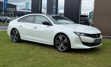 SPOTICAR Peugeot 508 1.5 Bluehdi Gt Fastback Eat Euro 6 (s/s) 5dr Used Car - Saloon Diesel White - Darlington - 1200602807_5