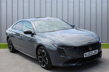 SPOTICAR Peugeot 508 1.6 12.4kwh Gt Fastback E-eat Euro 6 (s/s) 5dr Used Car - Saloon Plug-in Hybrid Grey - Yeovil - 1200622766_1