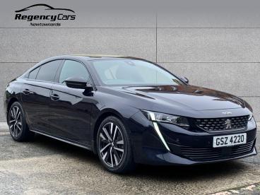 SPOTICAR Peugeot 508 1.6 11.8kwh Gt Fastback E-eat Euro 6 (s/s) 5dr Used Car - Saloon Plug-in Hybrid Blue - Newtownards - 1200629080_1