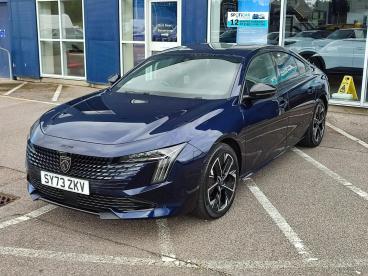 SPOTICAR Peugeot 508 1.2 Puretech Gt Fastback Eat Euro 6 (s/s) 5dr Used Car - Saloon Petrol Blue - Moray - 1200629412_3