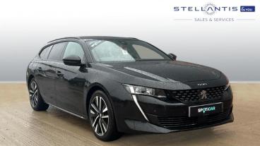 SPOTICAR Peugeot 508 Sw 1.6 11.8kwh Gt Premium E-eat Euro 6 (s/s) 5dr Used Car - Estate Plug-in Hybrid Black - Liverpool - 1200567486_1