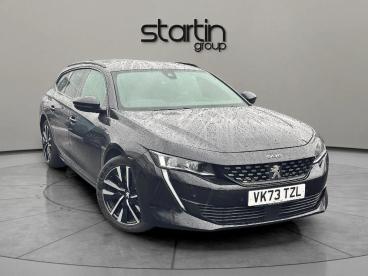 SPOTICAR Peugeot 508 Sw 1.6 12.4kwh Gt Premium E-eat Euro 6 (s/s) 5dr Used Car - Estate Plug-in Hybrid Black - Redditch - 1200574901_1