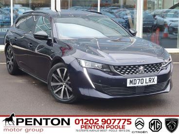 SPOTICAR Peugeot 508 Sw 1.5 Bluehdi Gt Line Eat Euro 6 (s/s) 5dr Used Car - Estate Diesel Blue - Poole - 1200581791_1
