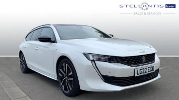SPOTICAR Peugeot 508 Sw 1.5 Bluehdi Gt Eat Euro 6 (s/s) 5dr Used Car - Estate Diesel Yellow - Walton On Thames - 1200583729_1