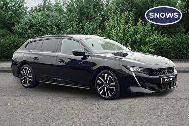 SPOTICAR Peugeot 508 Sw 1.6 11.8kwh Gt Premium E-eat Euro 6 (s/s) 5dr Used Car - Estate Plug-in Hybrid Black - Newbury - 1200584154_1